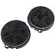 Alapure Koolstoffilter geschikt voor Beko KF9189387005 / 15596 (2st.) Alapure Koolstoffilter geschikt voor Beko KF9189387005 / 15596 (2st.)