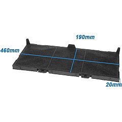 Alapure HFK806 Koolstoffilter geschikt voor 11025806 / 11008216  / DSZ4561 / Z54TC02X0 / LZ45610