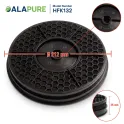 Alapure Koolstoffilter geschikt voor AEG MCFE50 / EFF57F / 4055480570 / 902 980 041