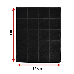 Alapure Koolstoffilter geschikt voor Electrolux 9029798767 / ECFB01