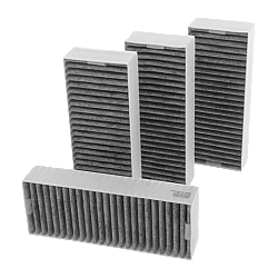 Alapure CleanAir Koolstoffilter geschikt voor Siemens 17007505 / 17004796 / HZ9VRCR0