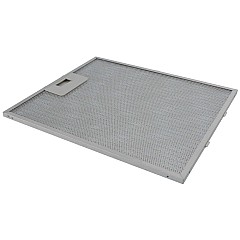 Alapure Metaalfilter geschikt voor Bauknecht 480122102168 306x267x9mm