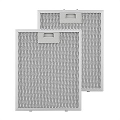 Alapure Metaalfilter geschikt voor Klarstein 10032227 258x318mm (2 st.)
