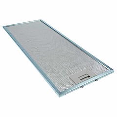 Alapure Metaalfilter geschikt voor Whirlpool 481248058305 533x177x10mm