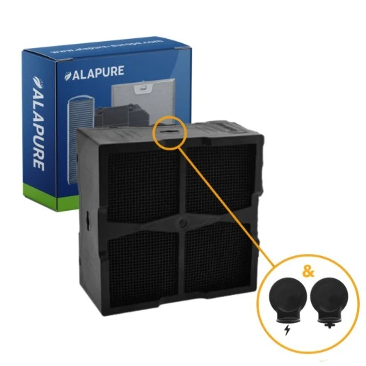 Alapure filter geschikt voor AEG Regenereerbaar Koolstoffilter Combohob 4055380481