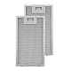 Alapure Metaalfilter geschikt voor Klarstein 10032228 185x318mm Alapure Metaalfilter geschikt voor Klarstein 10032228 185x318mm
