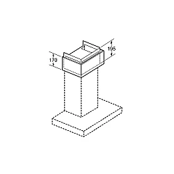 Bosch CleanAir Plus Starterset Recirculatie 17004049 / DWZ1AX5C6