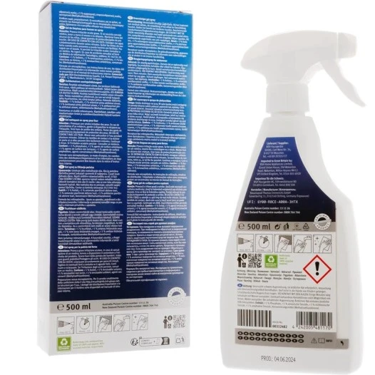 Bosch Reinigingsgelspray 00312482 geschikt voor ovens (500 ml)