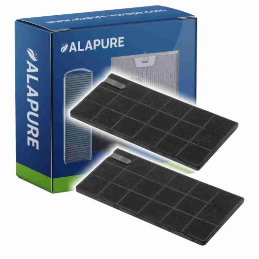 Alapure Koolstoffilter geschikt voor Bauknecht 482000005727 (2 St.)