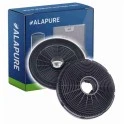 Alapure Koolstoffilter geschikt voor Beko KF9197060046 / 9197060046 (2St.)