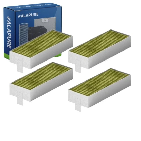 Alapure CleanAir Plus Koolstoffilter geschikt voor Gaggenau Vario 400 serie / 200 serie (4st.)