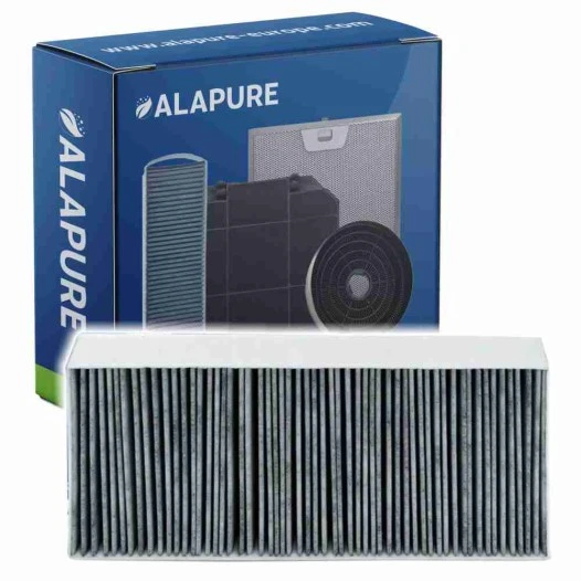 Alapure CleanAir Koolstoffilter geschikt voor Siemens 11018621 / AA210110 / LZ46810 / 11034172 / 11010506