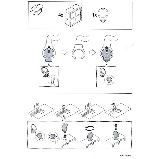 Alapure filter geschikt voor NikolaTesla Keramisch KIT0120952 / FCB0132356B