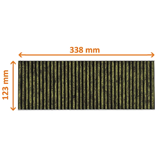 Koolstoffilter voor Bora CleanAir Filterset BAKFS / BHU / BIU / BFIU / GP4