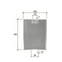 Alapure Metaalfilter geschikt voor Turboair 380x290mm GF03RB