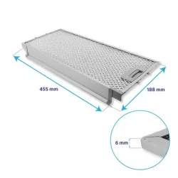 Siemens Metaalfilter Set 434105 + 434107 (2st.)