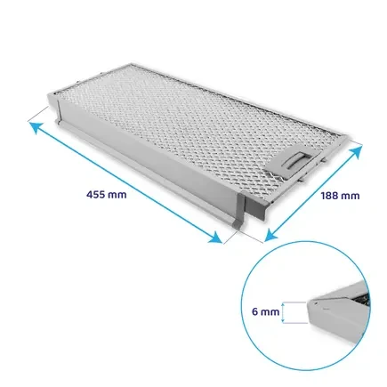 Siemens Metaalfilter Set 434105 + 434107 (2st.)