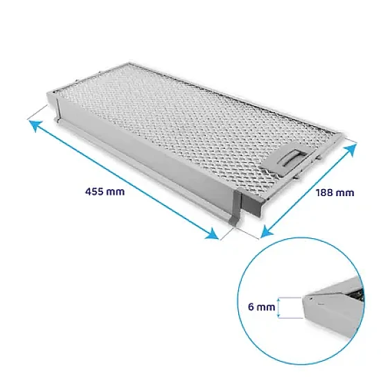 Siemens Metaalfilter Set 434105 + 434107 (2st.)