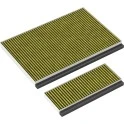 Alapure CleanAir Plus Koolstoffilter geschikt voor Siemens 17005388 / LZ10AFA00 (set)