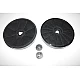 Miele Koolstoffilter DKF7-1 / 4965503 van Alapure HFK49655​​​​​​​ (2 St.)