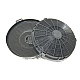 Smeg Koolstoffilter FLT2 / 690073333 (2 St.) Smeg Koolstoffilter FLT2 / 690073333 (2 St.)