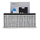 Alapure CleanAir Koolstoffilter geschikt voor Siemens 17006604 / LZ11ITB14 Alapure CleanAir Koolstoffilter geschikt voor Siemens 17006604 / LZ11ITB14