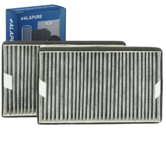 Alapure HFK3975 Compatible met Miele Koolstoffilter DKF19-P / FWKM-1423 (2 St.)