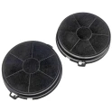 Alapure Koolstoffilter geschikt voor Beko KF9189387005 / 15596 (2st.)