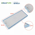Alapure Metaalfilter geschikt voor Atag 88013604 / 400058 470x182mm