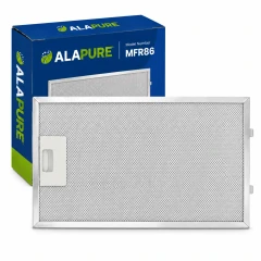 Alapure Metaalfilter geschikt voor Bosch 362380 / 00362380 320x220mm