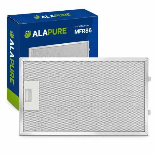 Alapure Metaalfilter geschikt voor Bosch 362380 / 00362380 320x220mm