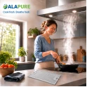 Alapure Metaalfilter geschikt voor Neff 434107 / 00434107 209x405x8mm