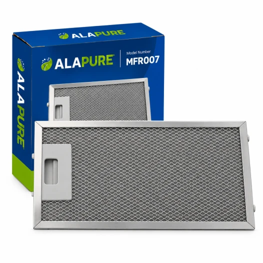 Alapure Metaalfilter geschikt voor Novy 563-8045 / 6830020 308x148mm