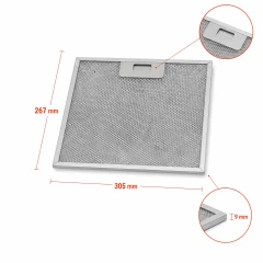 Juno Metaalfilter 4055250429 304x267x9mm