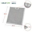 Alapure Metaalfilter geschikt voor Progress 50248271004 300x254x8mm