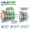 Alapure Metaalfilter geschikt voor Faber 1330251404 / 133.0251.404 300x250x7mm