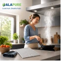 Alapure Metaalfilter geschikt voor Faber 1330251404 / 133.0251.404 300x250x7mm