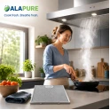 Alapure Metaalfilter geschikt voor Indesit C00268543 318x256x8mm
