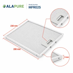 Alapure Metaalfilter geschikt voor Hygena 08087609 298x238