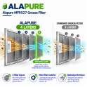Alapure Metaalfilter geschikt voor Inventum 40600900029 200x496x9mm