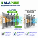Alapure Metaalfilter geschikt voor Faber 1330076268 370x255x8mm