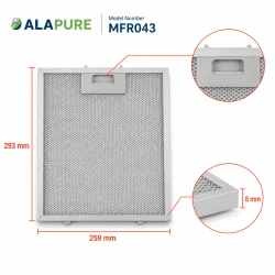 Alapure Metaalfilter geschikt voor Klarstein 10032232 259x293mm