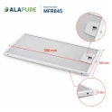 Alapure Metaalfilter geschikt voor Constructa 746789 / 00746789 165x302mm