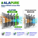 Alapure Metaalfilter geschikt voor Constructa 746789 / 00746789 165x302mm