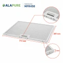 Alapure Metaalfilter geschikt voor Siemens 672373 / 00672373 313x287x8mm