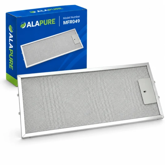 Miele Metaalfilter 08261351 / 8261351 171x515x9mm van Alapure MFR049