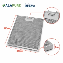 Alapure Metaalfilter geschikt voor Atag 288196 352x284mm