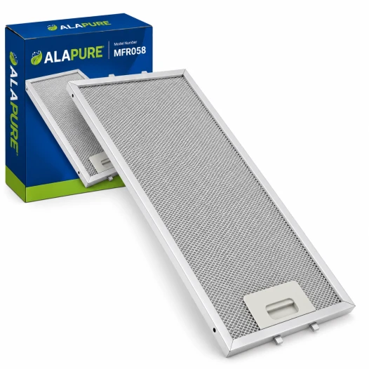 Alapure Metaalfilter geschikt voor Zanussi 50268357006 432x200x10mm