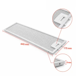 Neff Metaalfilter 352813 / 00352813 445x175mm