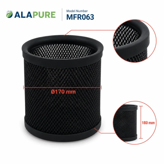 Alapure Metaalfilter geschikt voor Elica GRI0140277A 170x180mm
